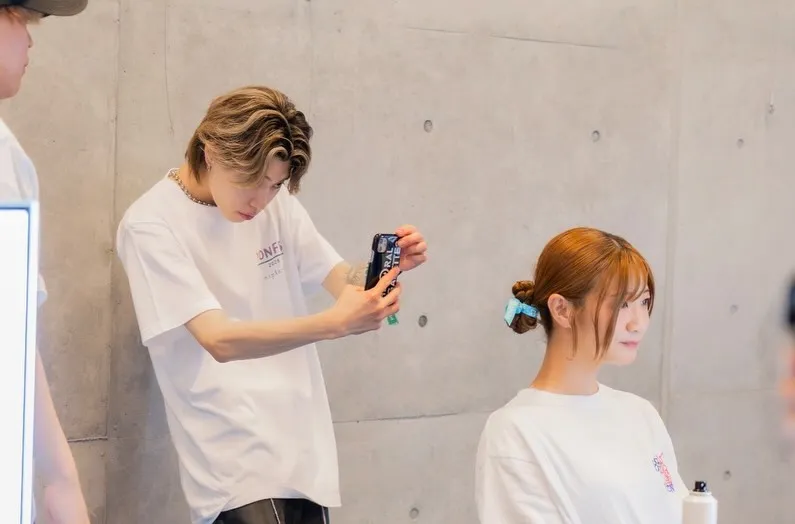 6/21に名古屋 YON FES 2026にヘアアレンジブー...