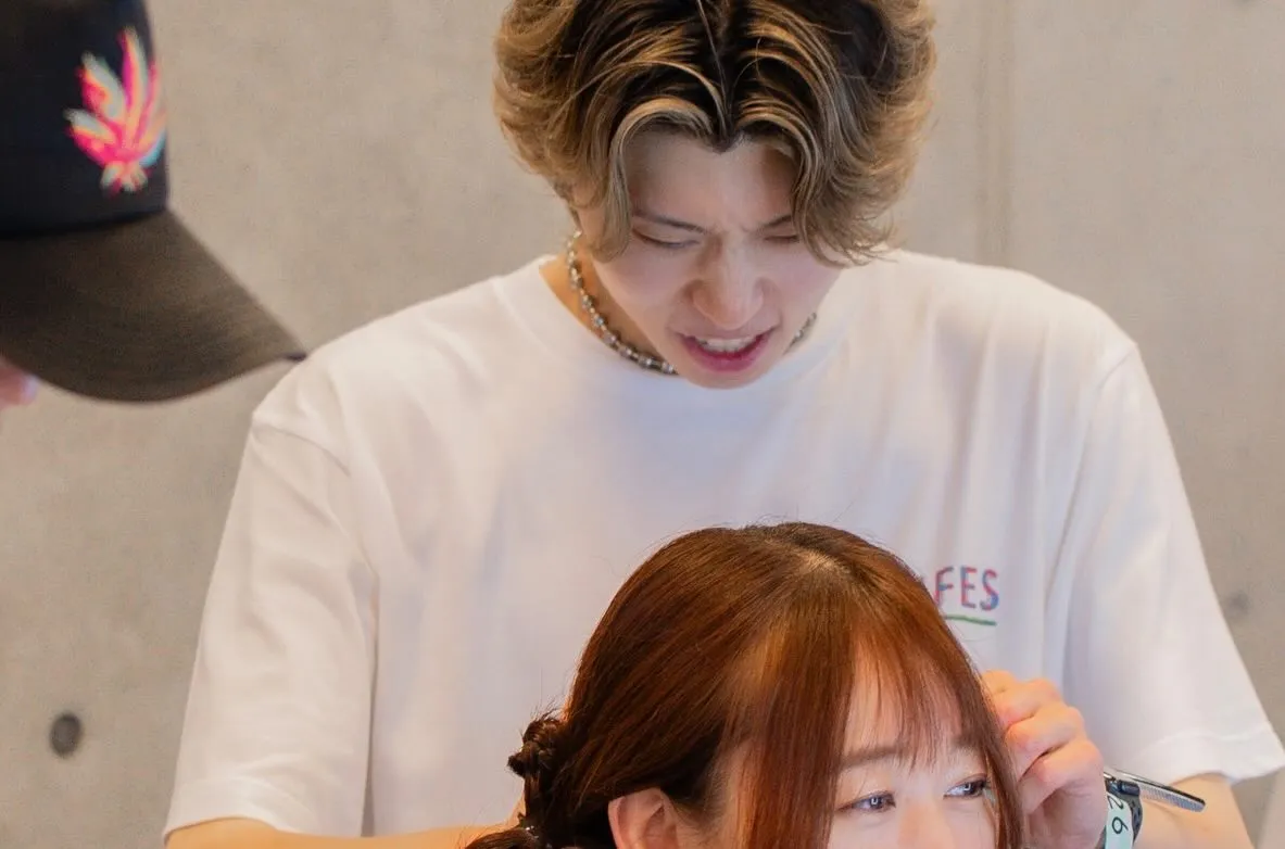 6/21に名古屋 YON FES 2026にヘアアレンジブー...